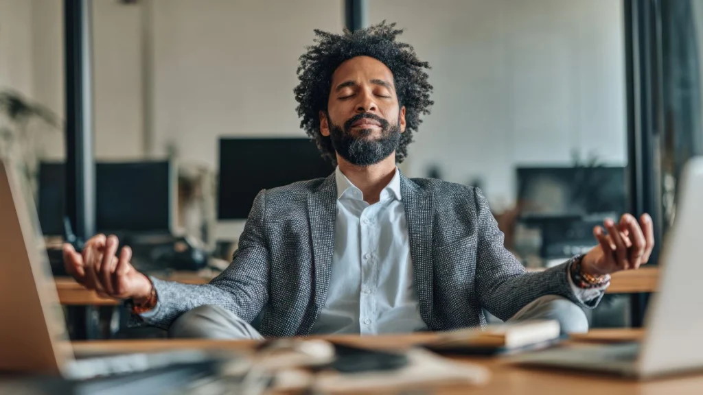 equilíbrio e autocuidado no ambiente de trabalho